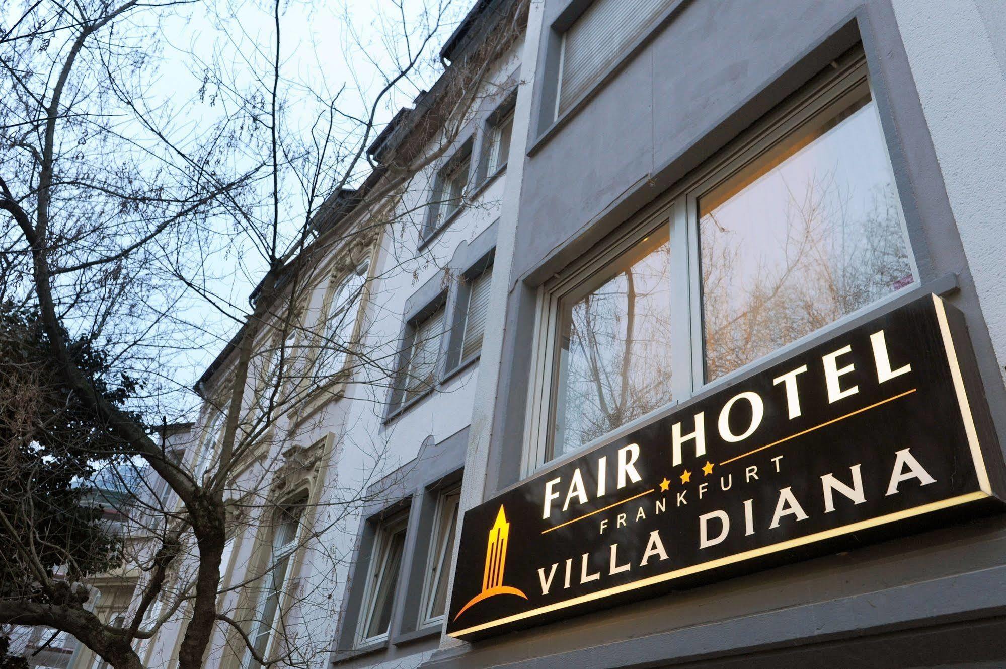 Fair Hotel Villa Diana Frankfurt am Main Eksteriør bilde